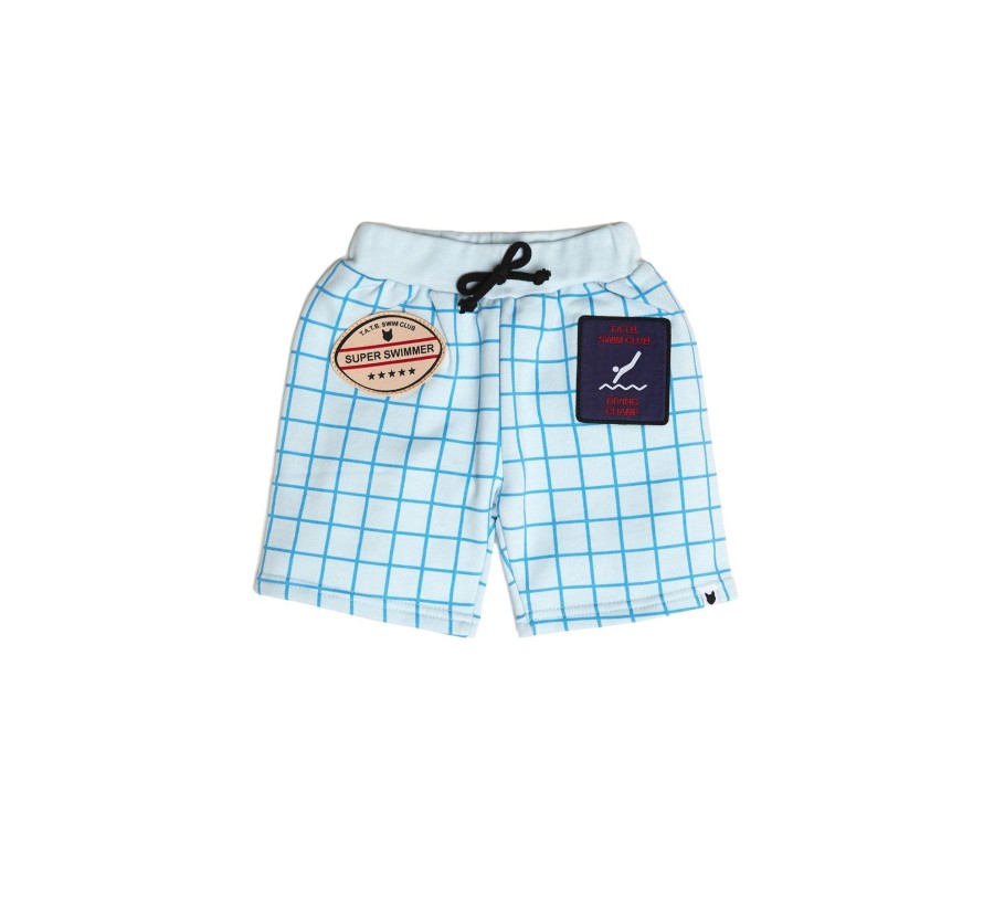 Clothing & Accessories Tobias and the Bear Boys 2-12 Years | I Can Swim Badge Shorts