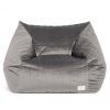 Nursery & Interior Nobodinoz Cushions | Chelsea Armchair Beanbag Velvet Slate Grey