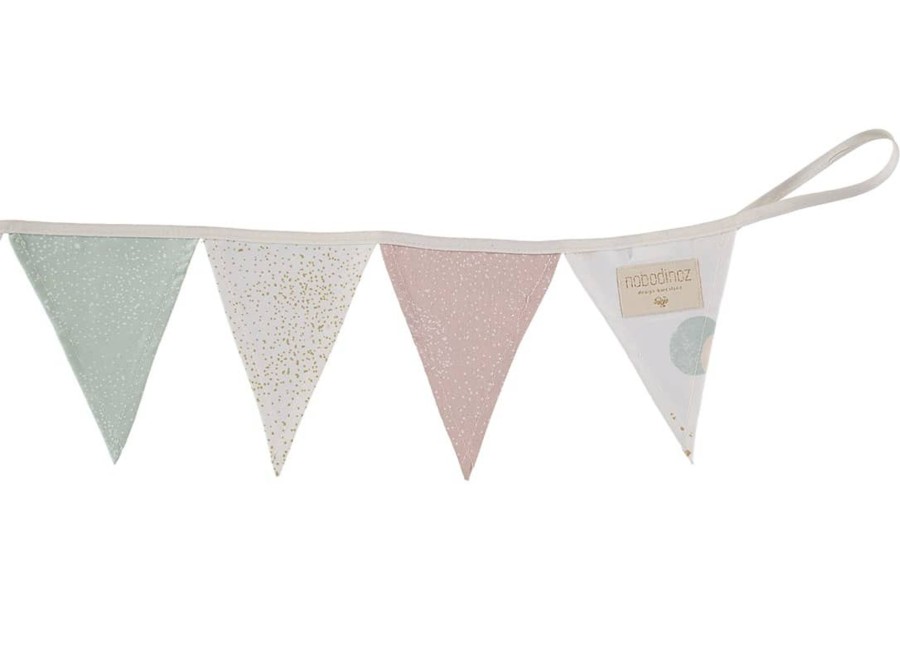 Nursery & Interior Nobodinoz Bunting & Garlands | New Elements - Rainbow Garland Pastel