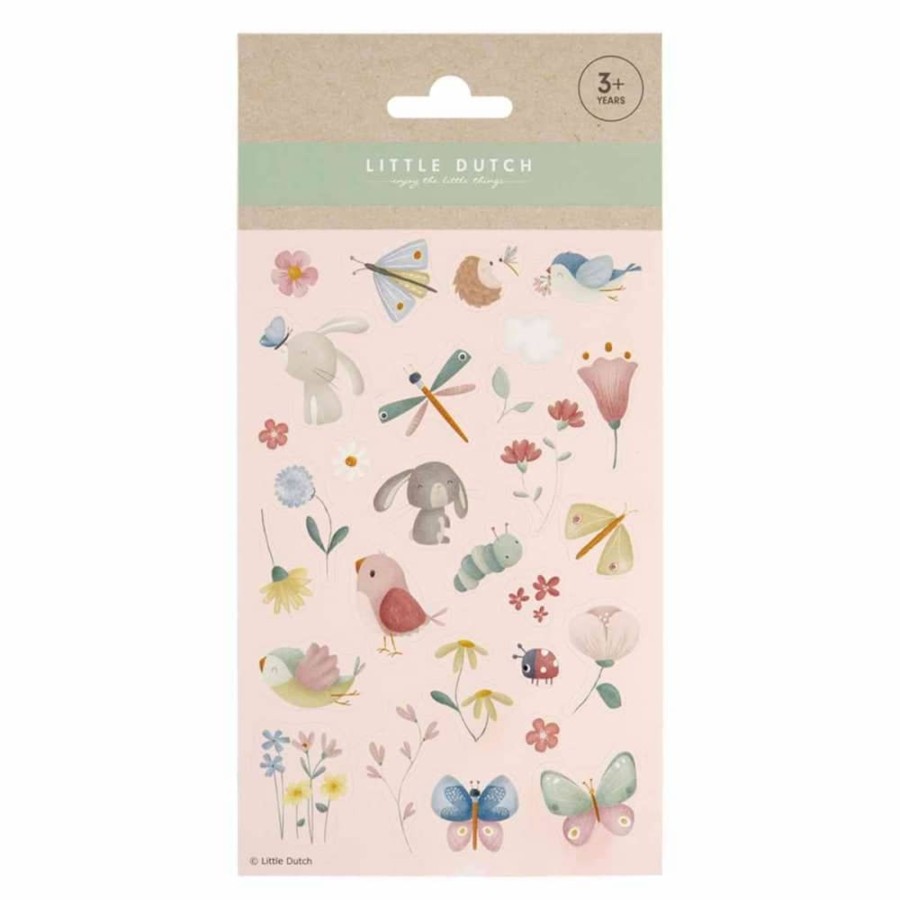 Clothing & Accessories Little Dutch Pencil Cases & Stationery | Sticker Sheet Flowers & Butterflies