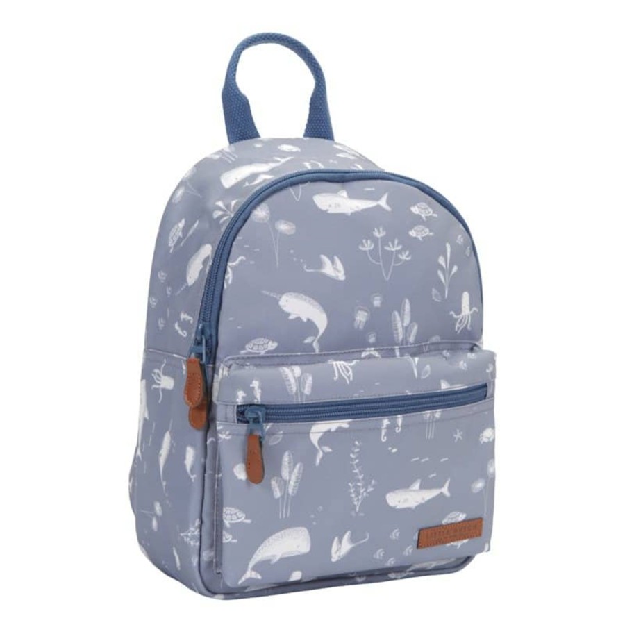 Clothing & Accessories Little Dutch Kids Backpacks | Kids Backpack Ocean Blue