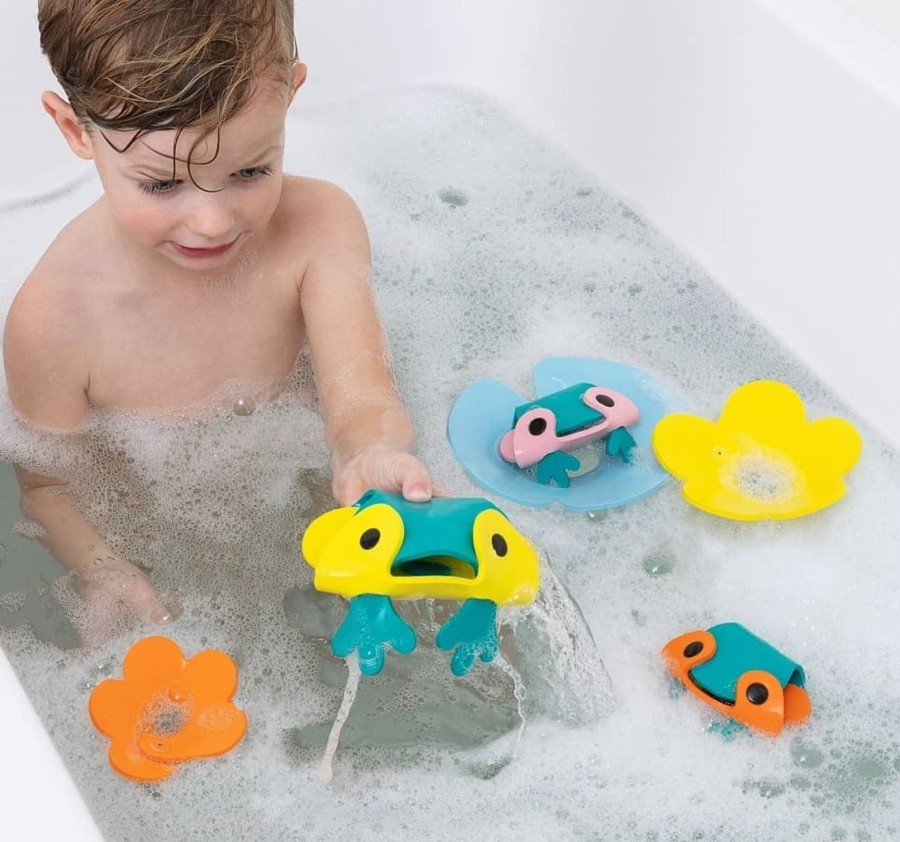 Toys & Play Quutopia Bath Toys | Frog Pond Bath Set