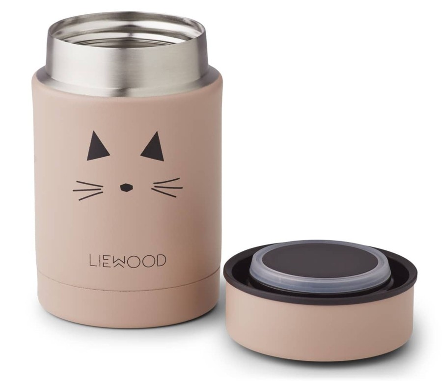 Mealtimes & Care Liewood Lunchboxes | Nadja Food Jar - Cat Rose