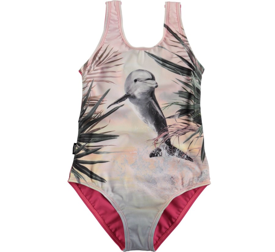 Clothing & Accessories Molo Swimwear | Nika - Dolphin