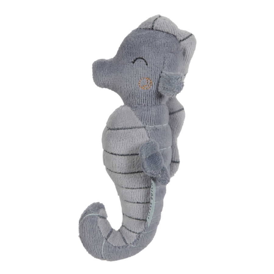 Toys & Play Little Dutch Newborn Gifts | Rattle Toy Seahorse Ocean Blue