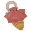 Toys & Play Little Dutch Newborn Gifts | Crinkle Toy Leaves Pure & Nature - Dark Pink