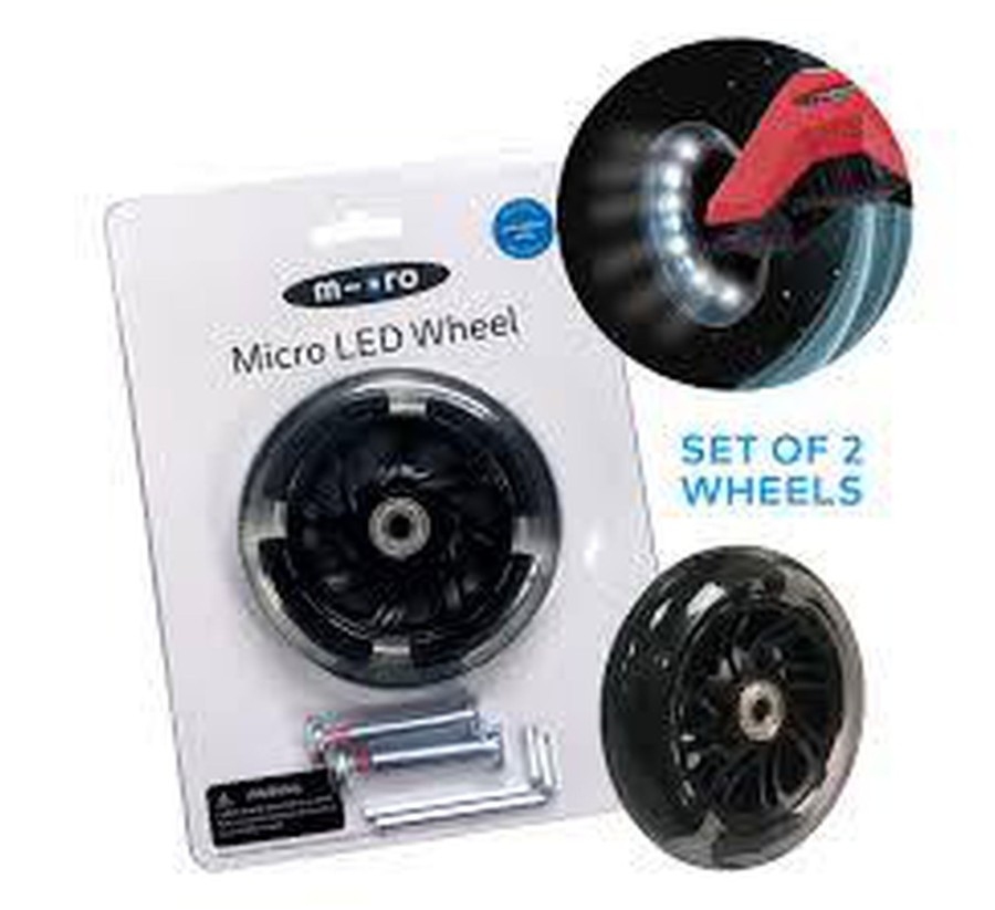 Outdoor Micro Scooter Scooters | Micro Maxi Led Wheels Set - 2 Part - Mini & Sprite