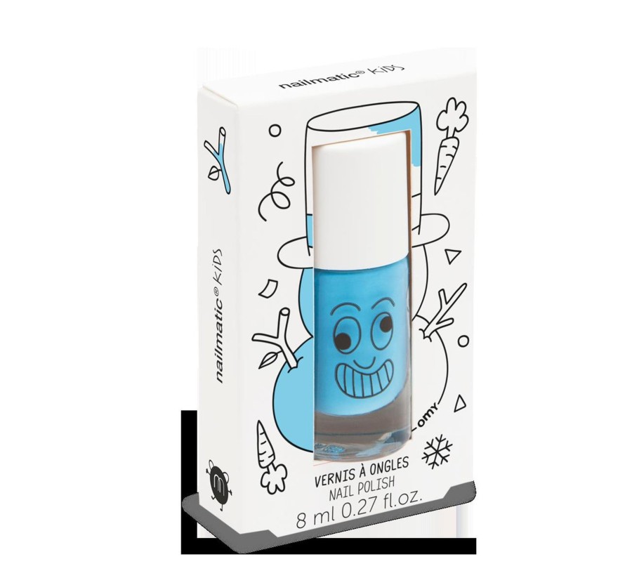 Clothing & Accessories Nailmatic Kids Beauty | Nailmatic Freezy Water-Based Nail Polish For Kids