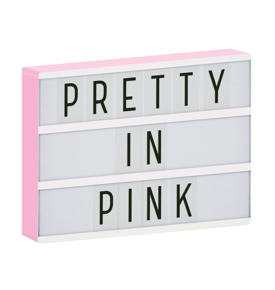 Nursery & Interior A Little Lovely Company Shelf Decor | Lightbox: A4 - Pink