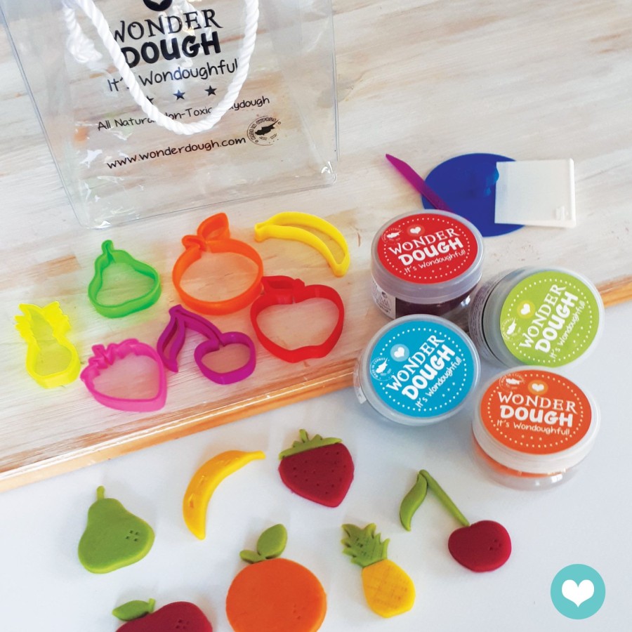 Toys & Play Wonderdough Putty & Playdough | Mini Set - Fruit