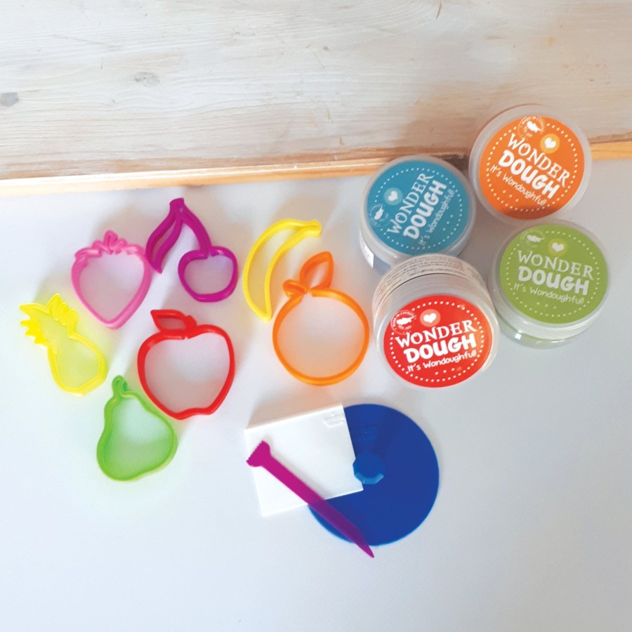 Toys & Play Wonderdough Putty & Playdough | Mini Set - Fruit