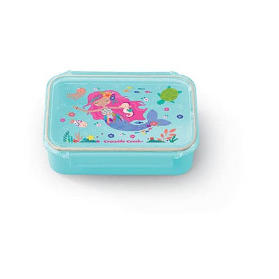 Outdoor Crocodile Creek Picnic Tupperware & Blankets | Bento Mermaid Lunch Box