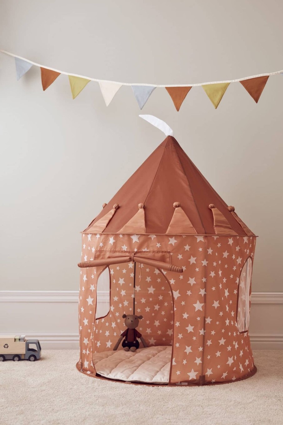 Nursery & Interior Kids Concept Teepee, Tents & Tunnels | Play Tent Rust Star