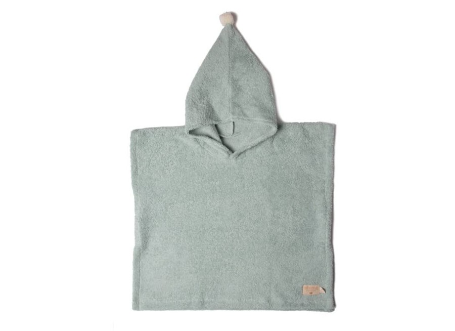 Outdoor Nobodinoz Swim Towels & Ponchos | So Cute 3-5Yo Poncho Green