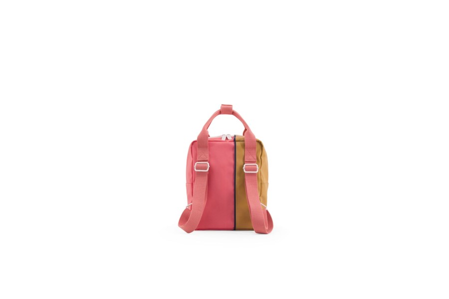 Clothing & Accessories Sticky Lemon Kids Backpacks | Small Backpack Vertical - Watermelon Pink | Caramel Fudge