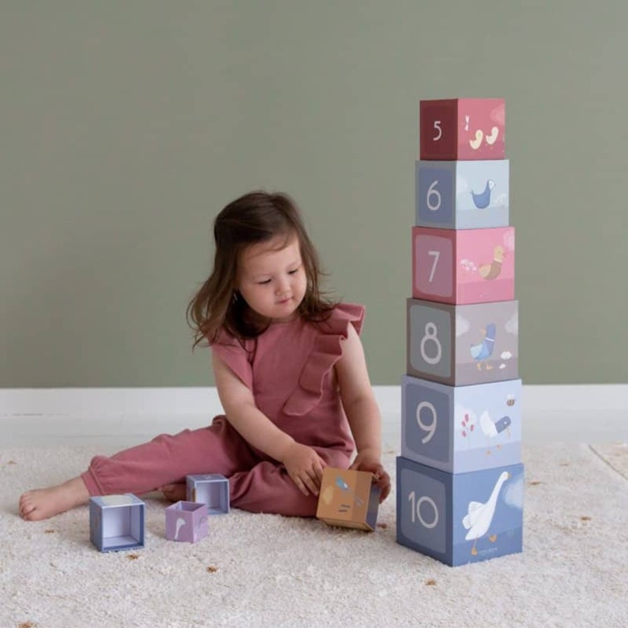 Toys & Play Little Dutch Educational Play | Stacking Blocks Little Goose