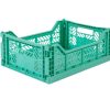 Nursery & Interior Aykasa Crates | Midi Folding Crate - Mint