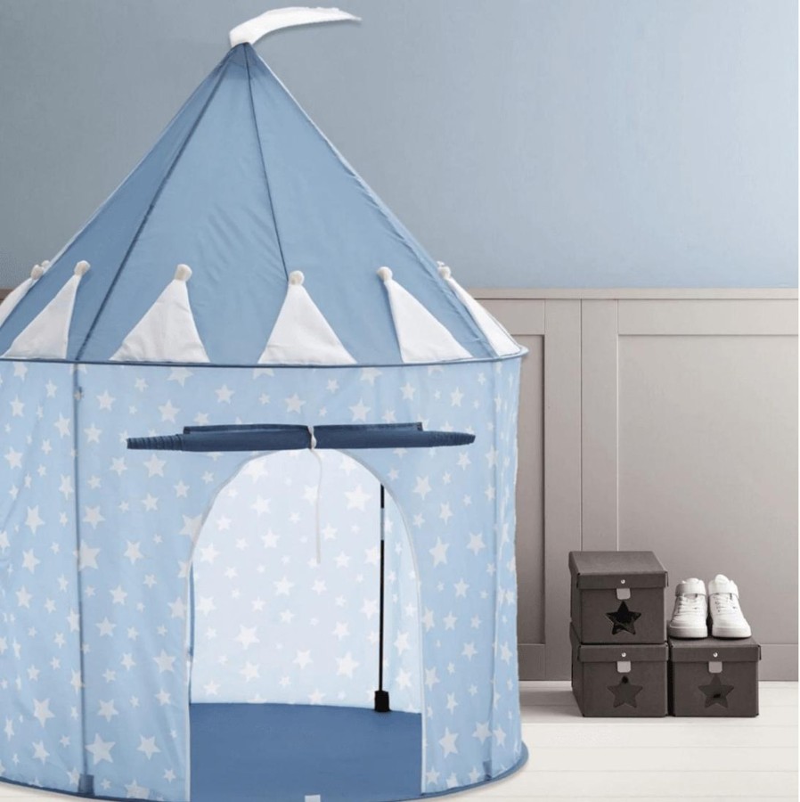 Nursery & Interior Kids Concept Teepee, Tents & Tunnels | Play Tent - Blue