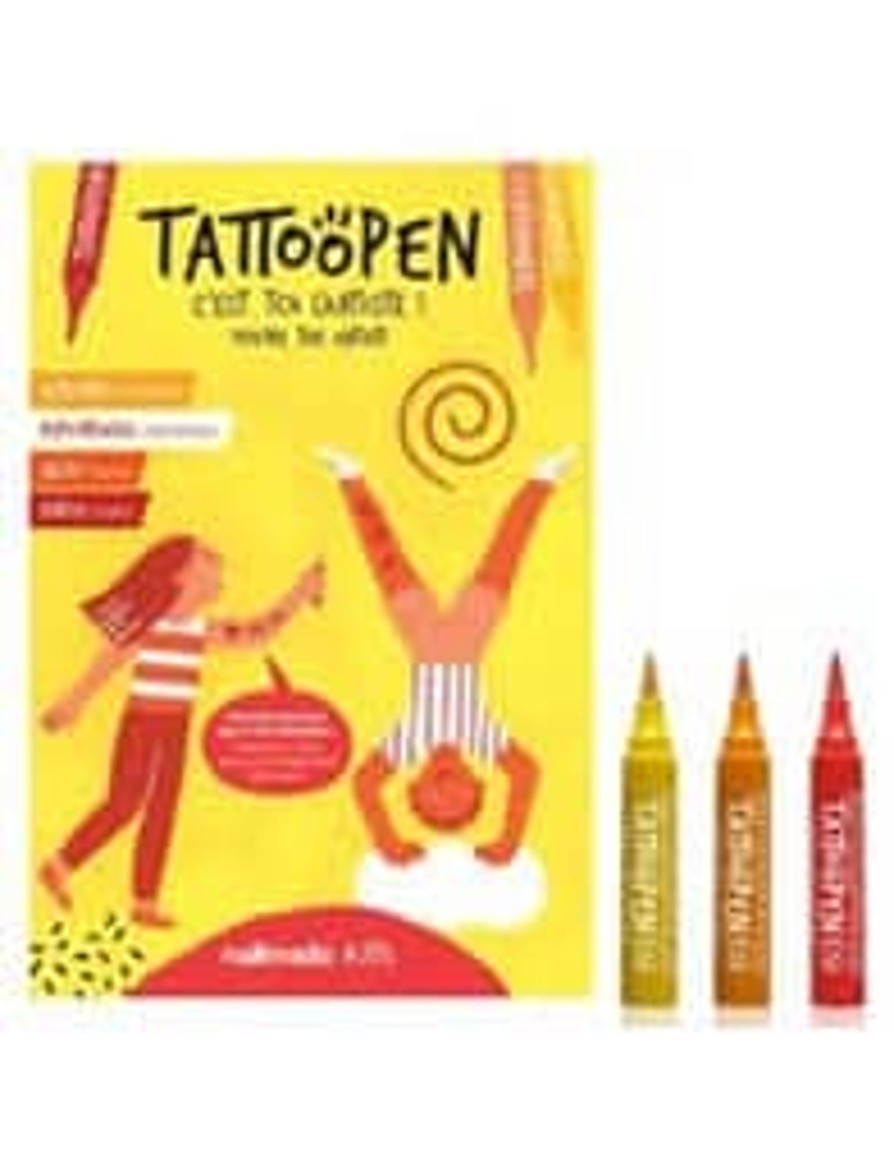 Clothing & Accessories Nailmatic Kids Beauty | Tattoo Pen & Activity Book - You 'Re The Artist