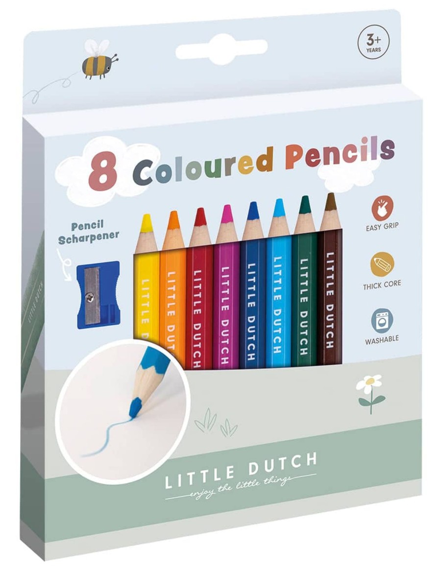 Clothing & Accessories Little Dutch Pencil Cases & Stationery | Coloured Pencils