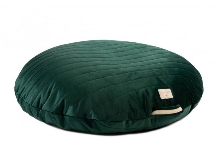 Nursery & Interior Nobodinoz Cushions | Sahara Floor Cushion / Bean Bag Jungle Green