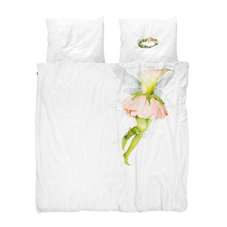 Nursery & Interior Snurk Duvet & Pillowcases | Fairy - Organic Bed Linen Set (Double)