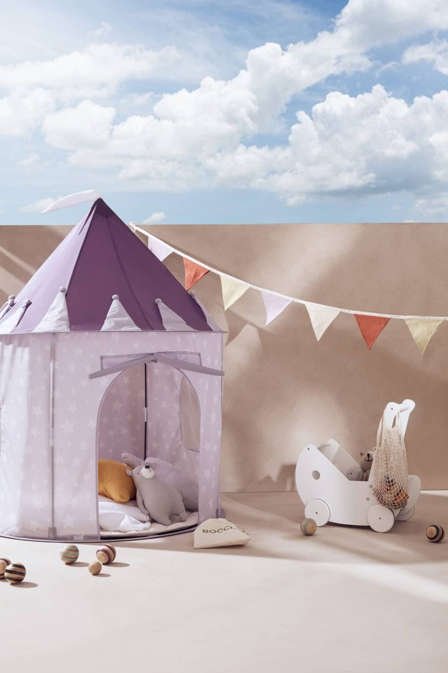 Nursery & Interior Kids Concept Teepee, Tents & Tunnels | Play Tent Lilac Star