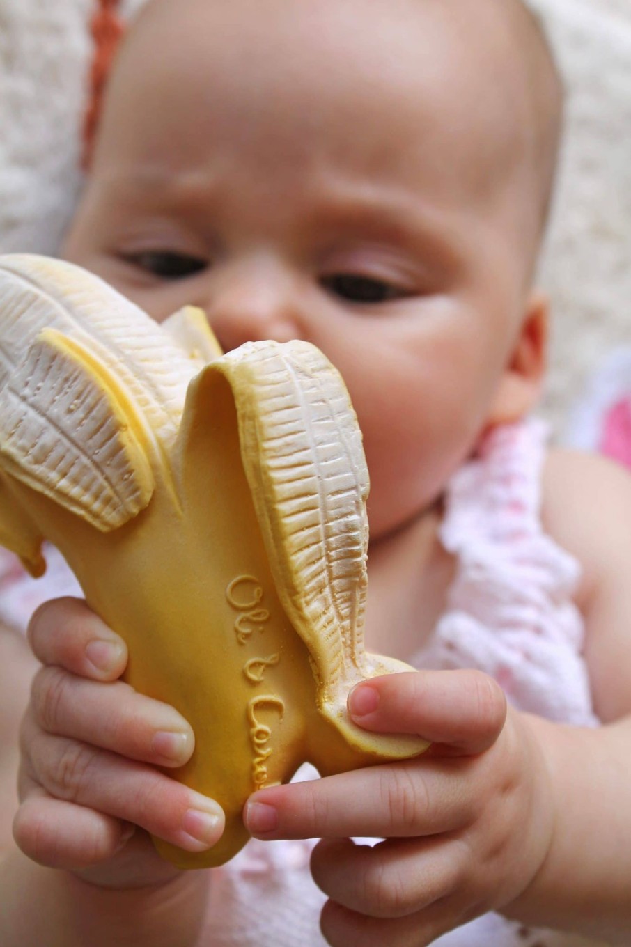 Toys & Play Oli & Carol Rattles & Teethers | Ana Banana Teething Toy