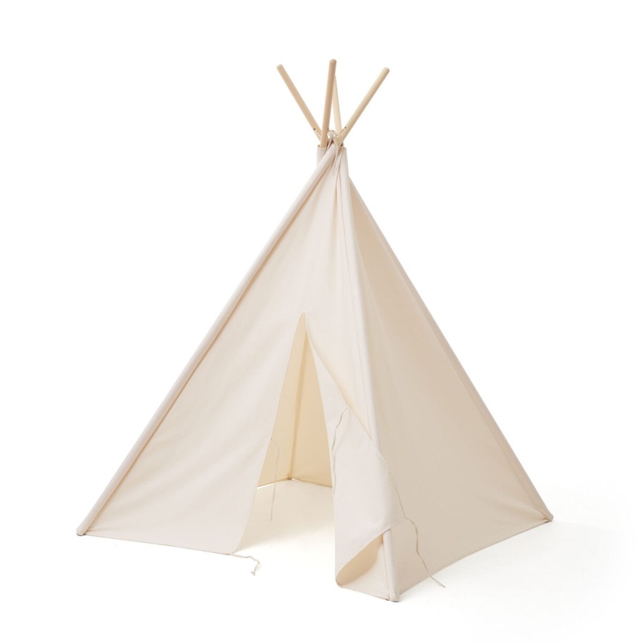 Nursery & Interior Kids Concept Teepee, Tents & Tunnels | Teepee Tent - Off White