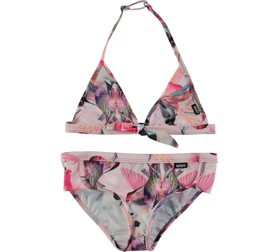 Clothing & Accessories Molo Swimwear | Nara - Mirror Birds