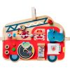 Toys & Play Lilliputiens Activity Toys | Wooden Activity Board Fire Truck