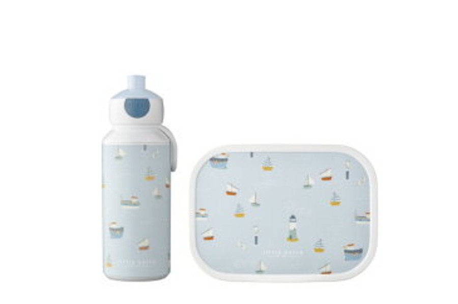 Mealtimes & Care Little Dutch Water Bottles & Cups | Lunch Set - Sailors Bay