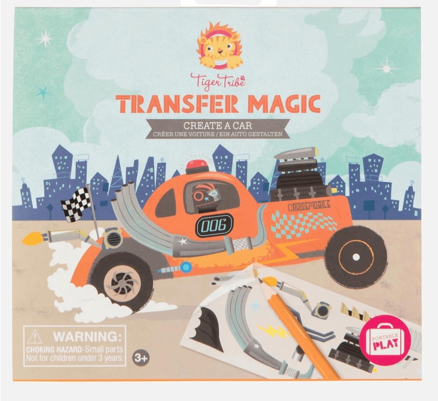 Toys & Play Tiger Tribe Crafts | Transfer Magic - Create A Car