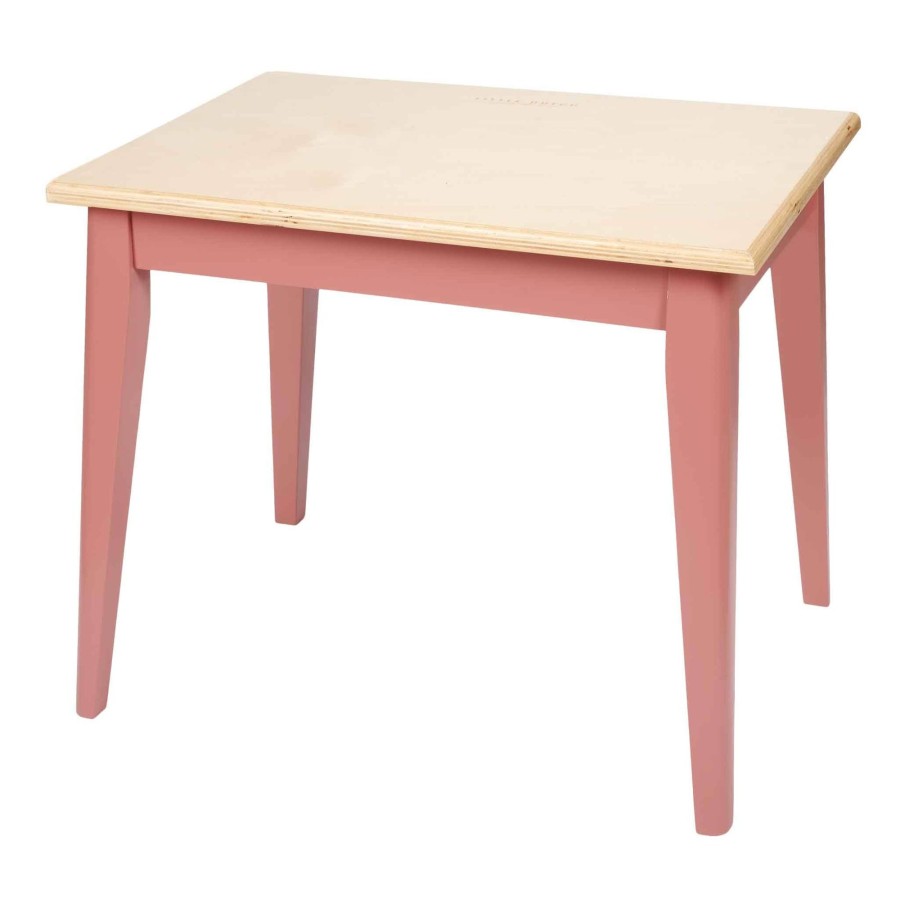 Nursery & Interior Little Dutch Tables & Chairs | Little Dutch Wooden Table - Pink