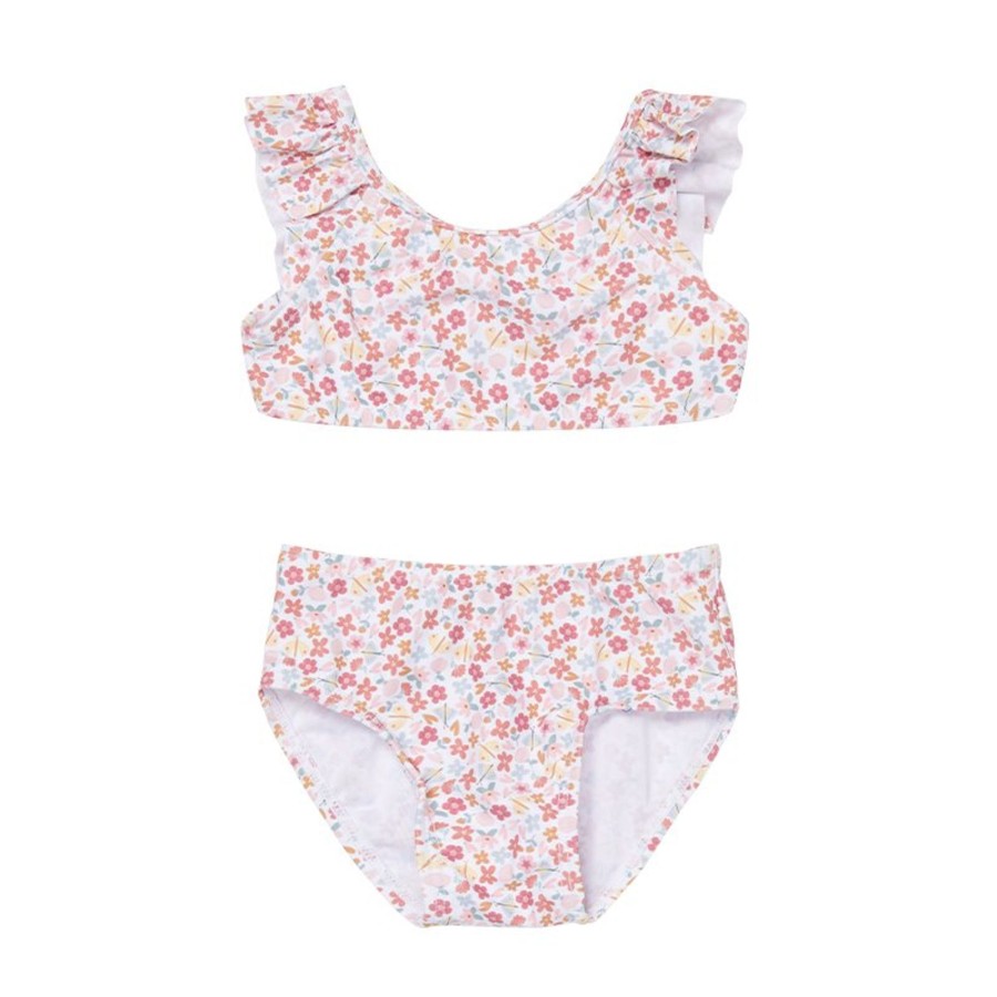 Clothing & Accessories Little Dutch Swimwear | Flounce Bikini Set Summer Flowers