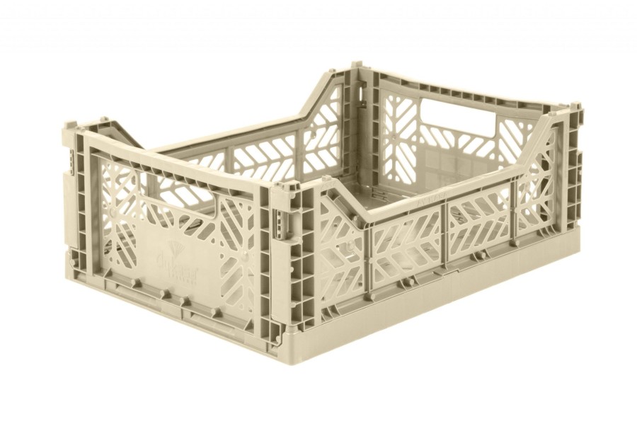 Nursery & Interior Aykasa Crates | Midi Folding Crate - Boulder