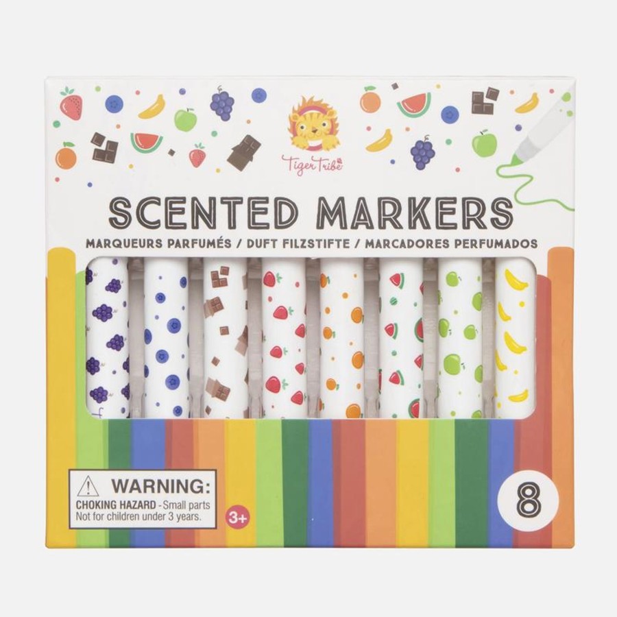 Clothing & Accessories Tiger Tribe Pencil Cases & Stationery | Scented Markers