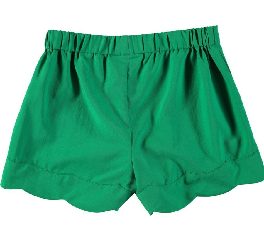 Clothing & Accessories Molo Girl 2-12 Years | Ama-Ming Green Shorts