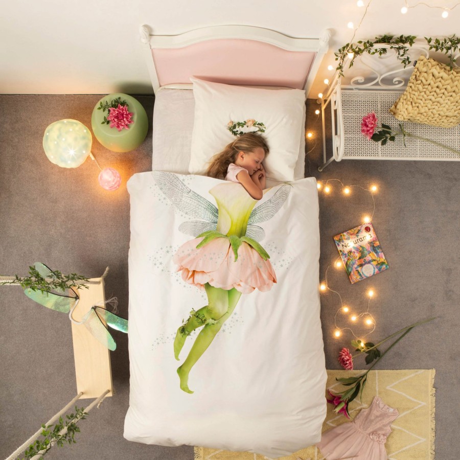 Nursery & Interior Snurk Duvet & Pillowcases | Fairy - Organic Bed Linen Set