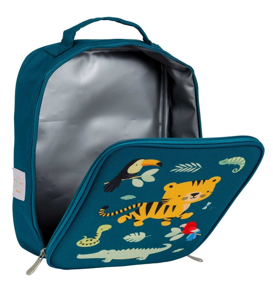 Clothing & Accessories A Little Lovely Company Lunch Boxes & Lunch Bags | Cool Bag - Jungle Tiger