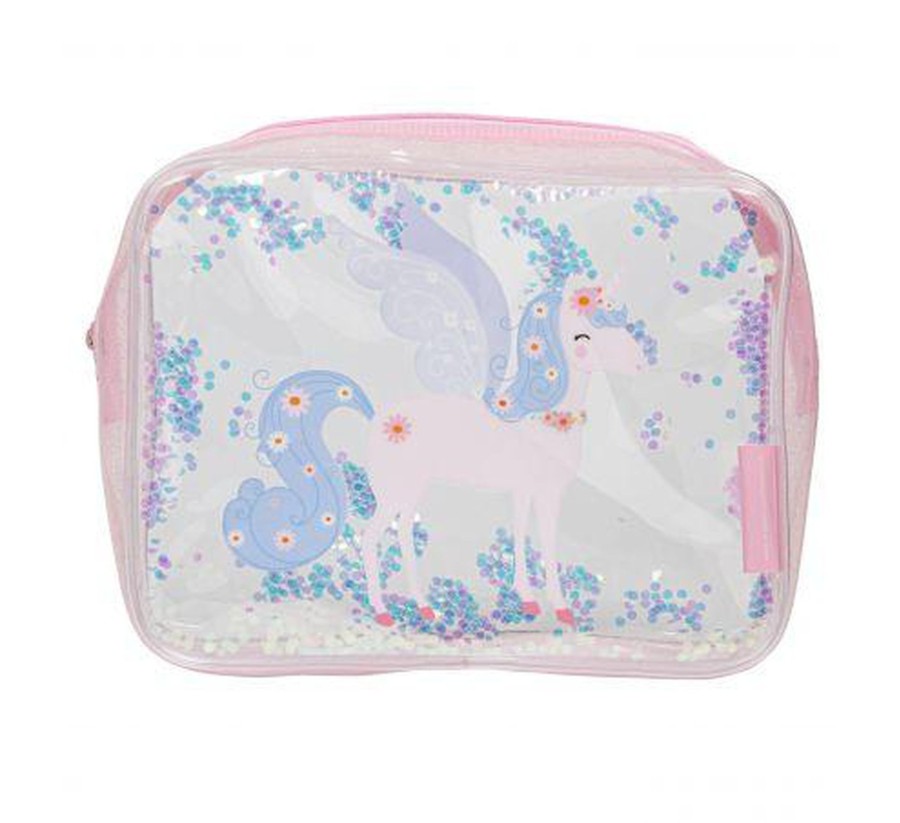 Clothing & Accessories A Little Lovely Company Kids Backpacks | Toiletry Bag - Unicorn