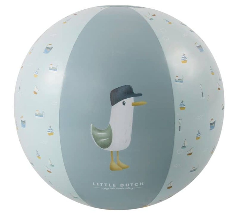 Outdoor Little Dutch Kids Swim Accessories | Sailors Bay Beach Ball 35 Cm