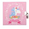 Clothing & Accessories A Little Lovely Company Pencil Cases & Stationery | My Diary - Unicorn