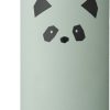 Mealtimes & Care Liewood Water Bottles | Falk Water Bottle 500Ml - Panda Dusty Mint