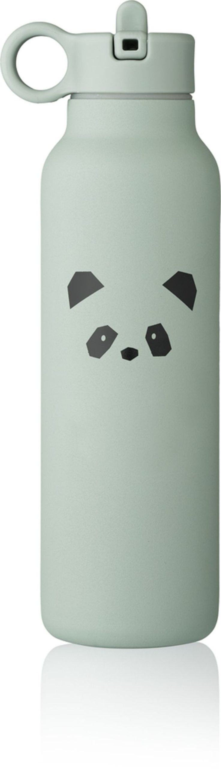 Mealtimes & Care Liewood Water Bottles | Falk Water Bottle 500Ml - Panda Dusty Mint