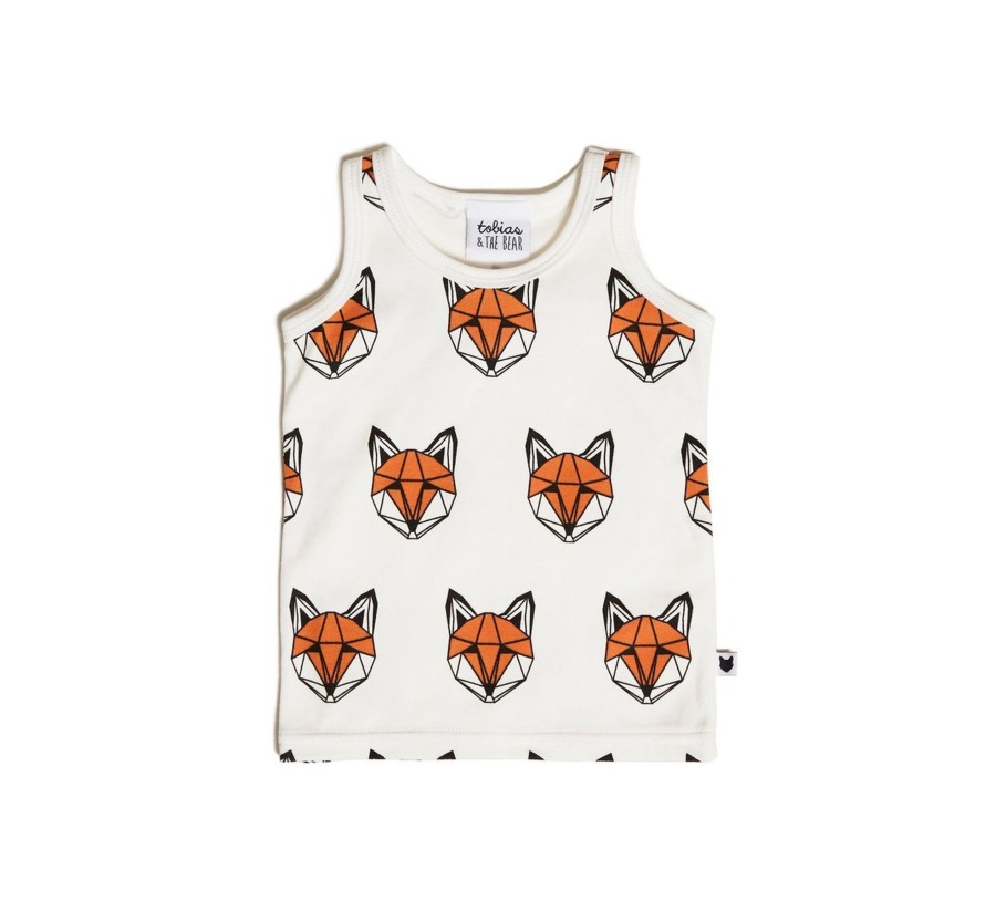 Clothing & Accessories Tobias and the Bear Boys 2-12 Years | Just Call Me Fox Tank