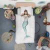 Nursery & Interior Snurk Duvet & Pillowcases | Mermaid - Organic Bed Linen Set