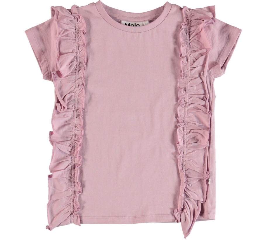 Clothing & Accessories Molo Girl 2-12 Years | Rosel Lavender T-Shirt