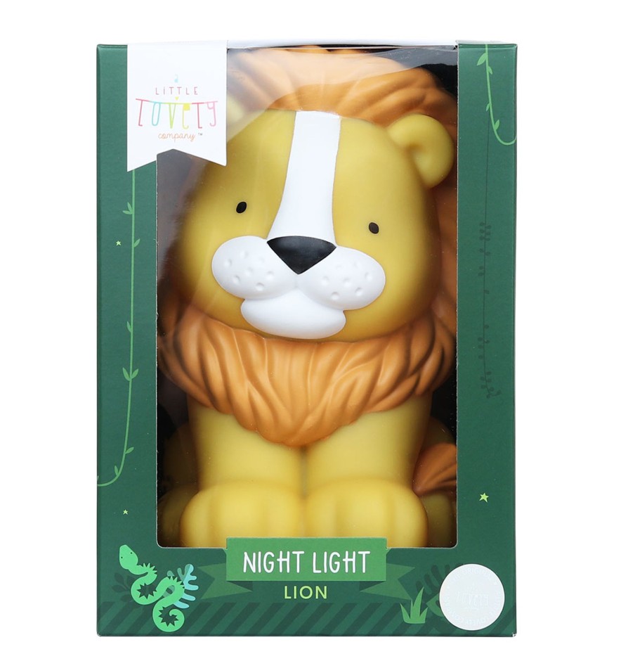 Nursery & Interior A Little Lovely Company Shelf Decor | Night Light: Lion